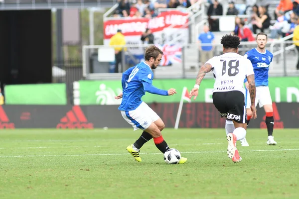 Rangers Corinthians Florida Cup Spectrum Stadium January 2018 Orlando Φλόριντα — Φωτογραφία Αρχείου