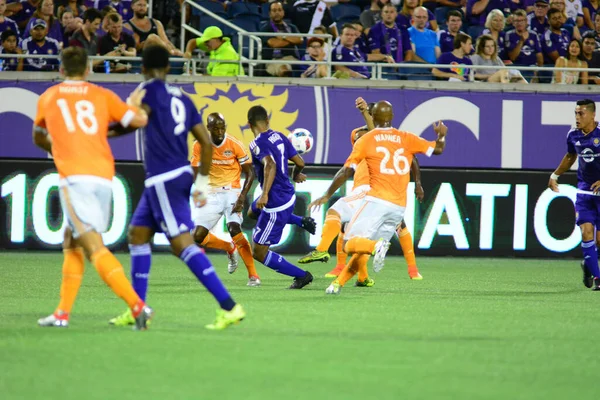 Orlando City Sediou Houston Dynamo Julho 2016 Camping World Stadium — Fotografia de Stock