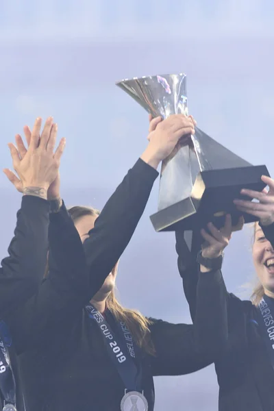 Shebelieves Cup Στεφανώνει Την Αγγλία Πρωταθλήτρια Στο Raymond James Stadium — Φωτογραφία Αρχείου