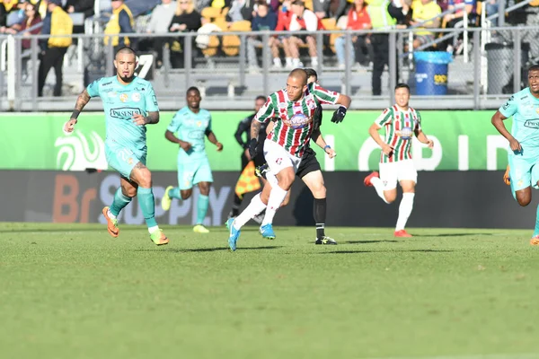 Fluminense Barcelona Время Кубка Флориды Стадионе Spectrum Stadium Января 2018 — стоковое фото