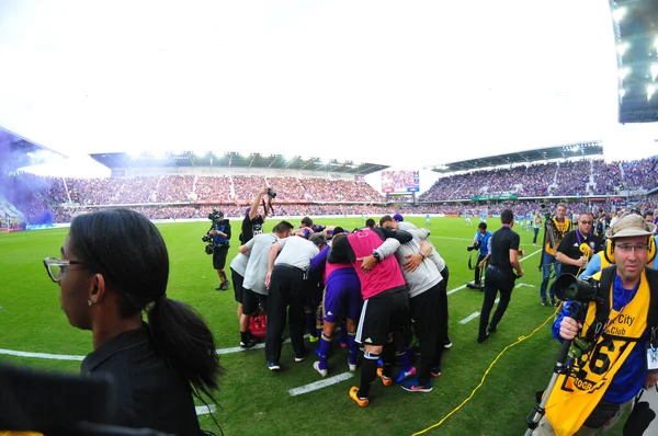 Orlando City Acoge Nyc Orlando City Stadium Orlando Florida Marzo —  Fotos de Stock