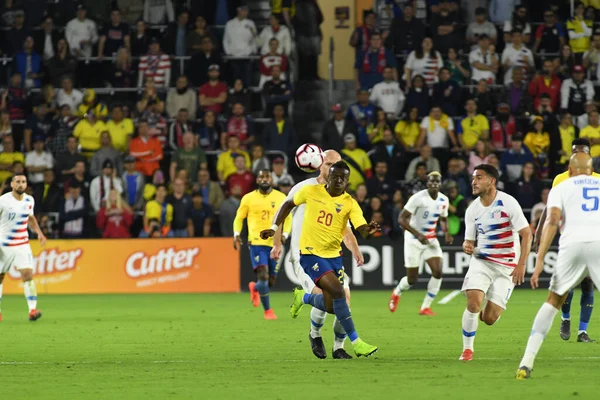 Men National Team Host Ecuador National Team Orlando City Stadium — Stock Photo, Image