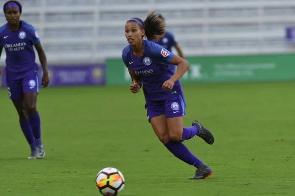 Orlando Pride Accueille Houston Dash Stade Exploria Avril 2018 Orlando — Photo