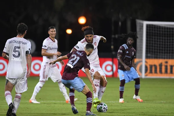 Real Salt Lake Temmuz 2020 Orlando Florida Düzenlenen Mls Sırt — Stok fotoğraf