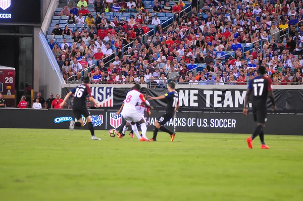 Septiembre 2016 Equipo Fútbol Estados Unidos Organizó Trinidad Tobago Everbank — Foto de Stock