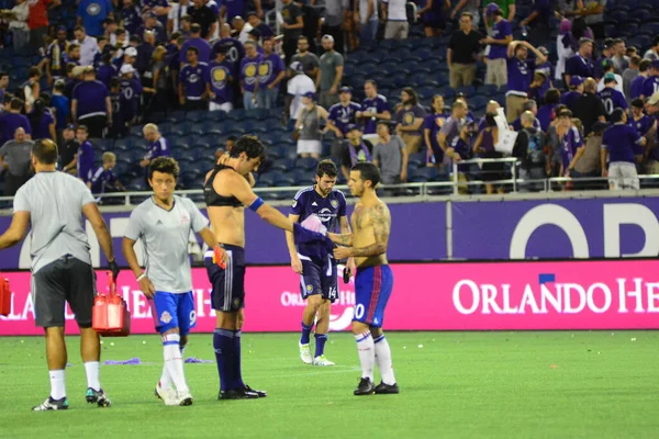 Orlando City Ospita Toronto Camping World Stadium Orlando Florida Agosto — Foto Stock