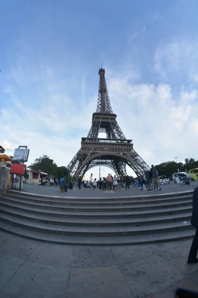 Die Verschönerte Stadt Paris Frankreich Mai 2017 — Stockfoto