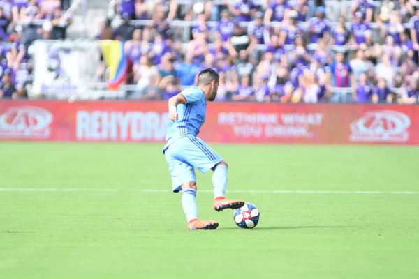 Orlando City Host New York City Orlando City Stadium Orlando — Stockfoto