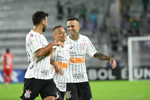 Florida Cup 2020 Corinthians Nycfc Partido Exploria Stadium Orlando Florida —  Fotos de Stock