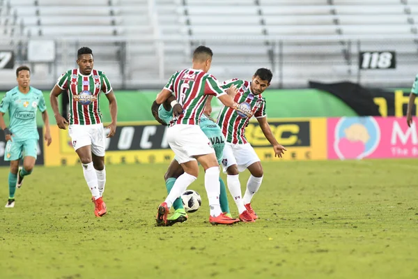 Fluminense, Florida Kupası 'nda 15 Ocak 2018' de Orlando Florida 'da oynanan Spektrum Stadyumu' nda Barcelona SC 'ye karşı..