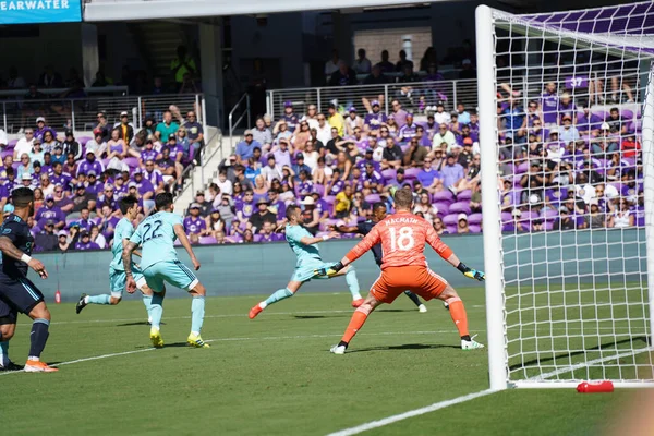 Orlando City Acoge Las Whitecaps Vancouver Orlando City Stadium Sábado — Foto de Stock