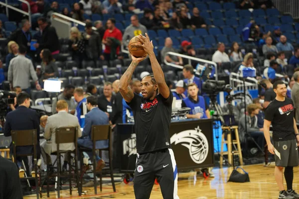 Orlando Magic Hospeda Clippers Amway Center Orlando Florida Domingo Janeiro — Fotografia de Stock