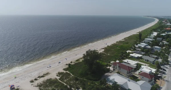 Luchtfoto Van Het Prachtige Clearwater Beach Florida Augustus 2017 — Stockfoto