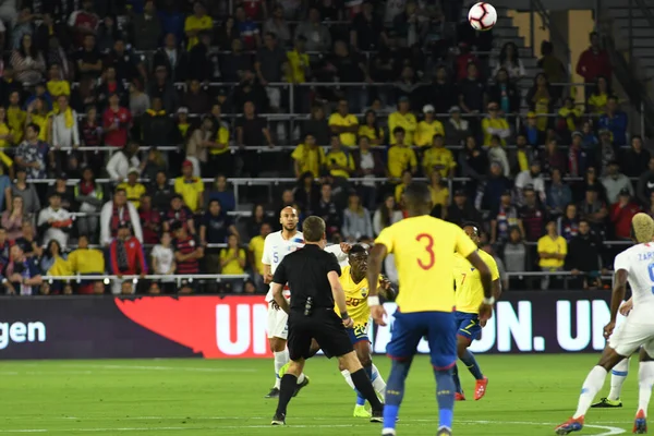 Men National Team Host Ecuador National Team Orlando City Stadium — Stock Photo, Image