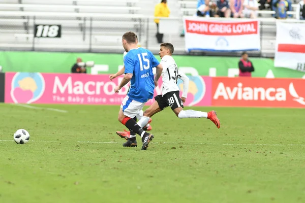 Rangers Corinthiens Lors Coupe Floride Spectrum Stadium Janvier 2018 Orlando — Photo