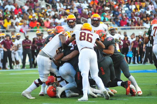 Florida Rattlers Αντιμετωπίσει Bethune Cookman Wildcats Durig Florida Classics Στο — Φωτογραφία Αρχείου