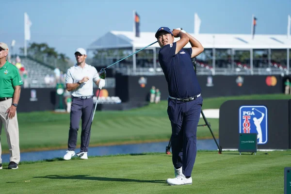 Během Roku 2020 Arnold Palmer Invitational First Groupings Bay Hill — Stock fotografie