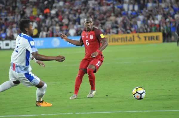 World Cup Qualifying Match Inglês Orlando City Stadium Eua Panamá — Fotografia de Stock