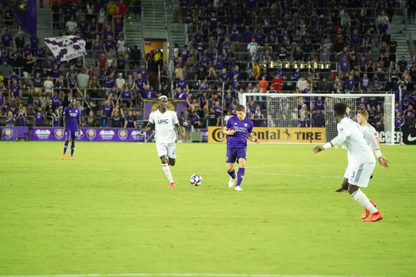 Orlando City Gospodarzem New England Revolution Podczas Open Cup Środę — Zdjęcie stockowe