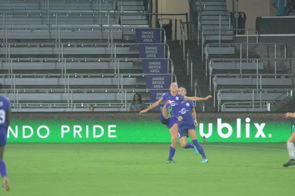 Orlando Pride Φιλοξενεί New Jersey Sky Blue Στο Orlando City — Φωτογραφία Αρχείου