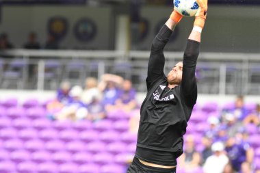 Orlando City, 31 Mart 2018 'de Orlando Florida' daki Exploria Stadyumu 'nda New York Red Bulls' a ev sahipliği yaptı..  