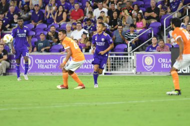 Orlando City SC, 22 Eylül 2018 'de Florida Exploria Stadyumu' nda Houston Dynamo 'yu ağırladı..