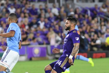 Orlando City 26 Temmuz 2018 'de Florida Exploria Stadyumu' nda NYC FC 'ye ev sahipliği yaptı. Fotoğraf: Marty Jean-Louis