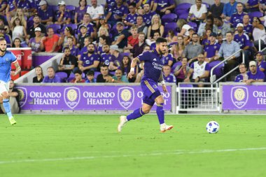Orlando City 26 Temmuz 2018 'de Florida Exploria Stadyumu' nda NYC FC 'ye ev sahipliği yaptı. Fotoğraf: Marty Jean-Louis