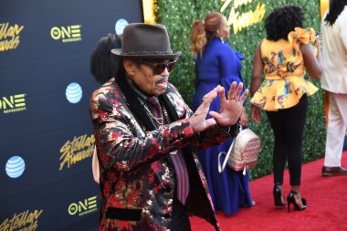 24 Mart 2018 Cumartesi günü Las Vegas 'taki Orleans Resort' ta düzenlenen 33. Yıldız Ödülleri Kırmızı Halı sırasında ünlüler.