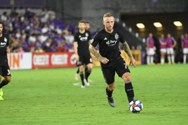 Orlando City SC 14 Ağustos 2019 Çarşamba günü Exploria Stadyumu 'nda Sporting Kansas SC' ye ev sahipliği yaptı..  