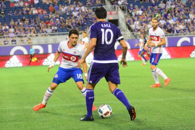 Orlando City, 24 Ağustos 2016 'da Orlando Florida' daki Kamp Dünyası Stadyumunda Toronto FC 'ye ev sahipliği yaptı..