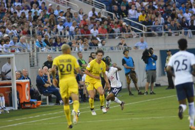 Paris Saint-Germain, Tottenham Hotspur 'a karşı 22 Temmuz 2017' de Orlando Florida 'daki Citrus Bowl' da.  