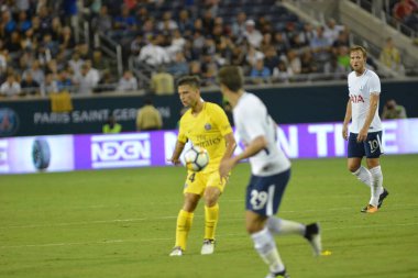Paris Saint-Germain, Tottenham Hotspur 'a karşı 22 Temmuz 2017' de Orlando Florida 'daki Citrus Bowl' da.   