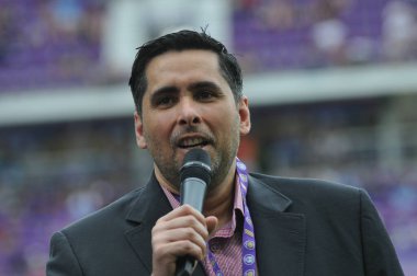 Orlando Pride 22 Nisan 2017 'de Orlando City Stadyumu' nda Washington Spirit 'e ev sahipliği yaptı.. 