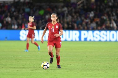 ABD, 7 Mart 2018 tarihinde Orlando City Stadyumu 'ndaki SheBelives Kupası' nda İngiltere ile karşı karşıya geldi.