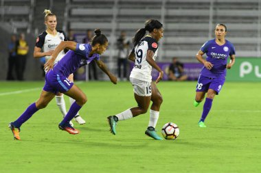 Orlando Pride, 23 Mayıs 2018 'de Orlando Florida' daki Exploria Stadyumu 'nda Kuzey Carolina Cesareti' ne ev sahipliği yapmaktadır..  