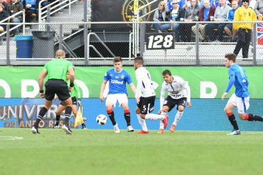 13 Ocak 2018 'de Orlando Florida' daki Spektrum Stadyumu 'nda düzenlenen Florida Kupası' nda Korucular Corinthianlara karşı..