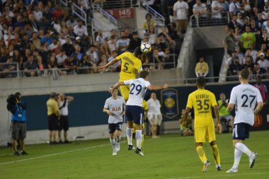 Paris Saint-Germain, Tottenham Hotspur 'a karşı 22 Temmuz 2017' de Orlando Florida 'daki Citrus Bowl' da.   