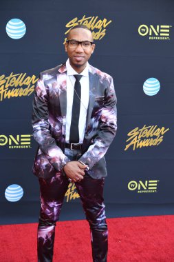 24 Mart 2018 Cumartesi günü Las Vegas 'taki Orleans Resort' ta düzenlenen 33. Yıldız Ödülleri Kırmızı Halı sırasında ünlüler.