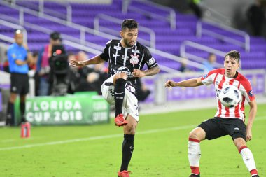 Korintliler, 10 Ocak 2018 'de Orlando City Stadyumu' nda düzenlenen Florida Kupası 'nda PSV Eindhoven' a karşı..  
