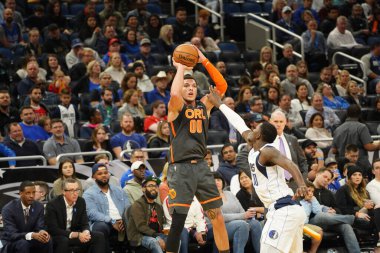 Orlando Magic, 21 Şubat 2020 Cuma günü Orlando Florida 'daki Amway Center' da Dallas Mavericks 'e ev sahipliği yapıyor..  