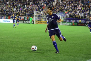 Orlando City, 24 Ağustos 2016 'da Orlando Florida' daki Kamp Dünyası Stadyumunda Toronto FC 'ye ev sahipliği yaptı..