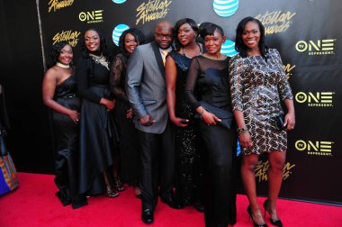 20 Şubat 2016 'da Las Vegas' taki Orleans Arena 'da düzenlenen 31. Yıldız Ödülleri sırasında kırmızı halı..  