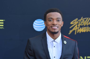 24 Mart 2018 Cumartesi günü Las Vegas 'taki Orleans Resort' ta düzenlenen 33. Yıldız Ödülleri Kırmızı Halı sırasında ünlüler.