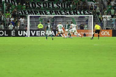 Florida Kupası 2020: S.E Palmeiras - Atletico Nacional maçı 15 Ocak 2020 Çarşamba günü Orlando Florida Exploria Stadyumu 'nda..  