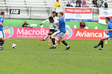 13 Ocak 2018 'de Orlando Florida' daki Spektrum Stadyumu 'nda düzenlenen Florida Kupası' nda Korucular Corinthianlara karşı..