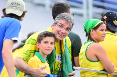 Brezilya, 8 Haziran 2016 tarihinde Orlando Florida 'daki Copa America Centenario' da Haiti ile karşılaştı..