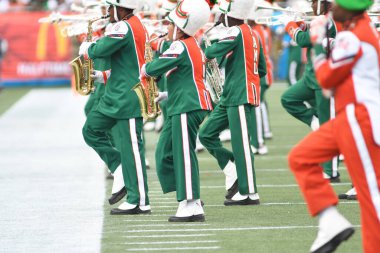 Orlando, Florida 'daki Kamp Stadyumu' nda 2018 Yıllık Florida Klasikleri (BCU vs FAMU) - 17 Kasım 2018.  
