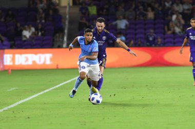 Orlando City 26 Temmuz 2018 'de Florida Exploria Stadyumu' nda NYC FC 'ye ev sahipliği yaptı. Fotoğraf: Marty Jean-Louis