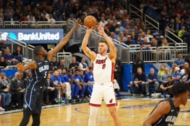 Orlando Magic 1 Şubat 2020 tarihinde Orlando Florida 'daki Amway Center' da Miami Heat 'e ev sahipliği yaptı.